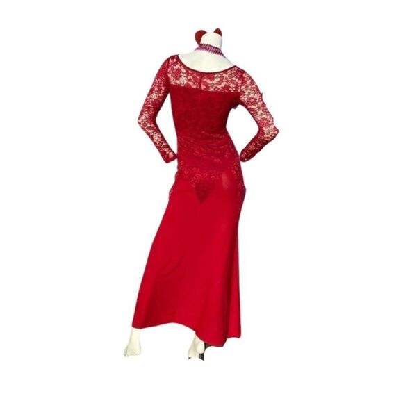 💚 B13 Rephyllis long laced dress - Picture 3 of 5